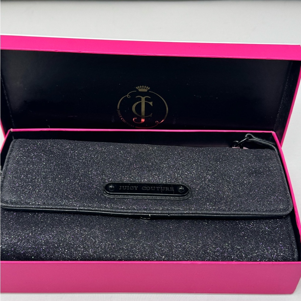 Juicy Couture Sparkling Black Clutch